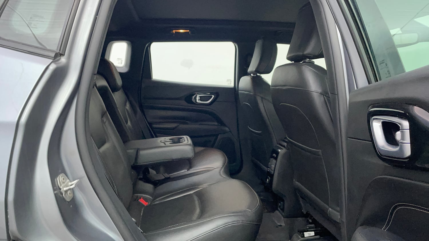 Used 2022 Jeep Compass 5th Anniversary Edition 1.4 Petrol DCT Petrol Automatic interior RIGHT SIDE REAR DOOR CABIN VIEW