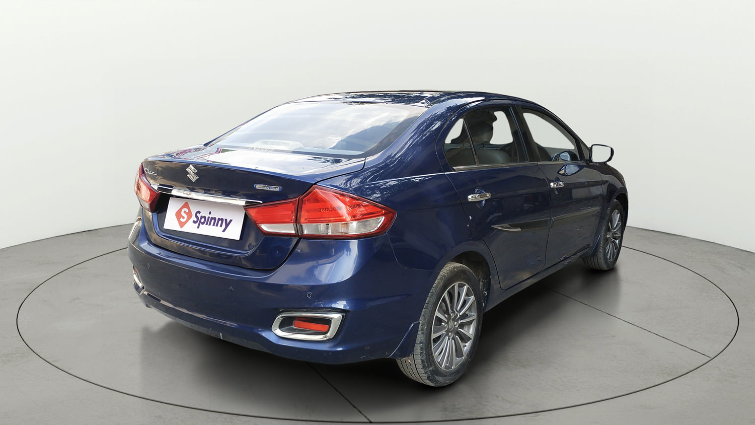 Used 2021 Maruti Suzuki Ciaz Alpha 1.5 Petrol Manual exterior RIGHT REAR CORNER VIEW