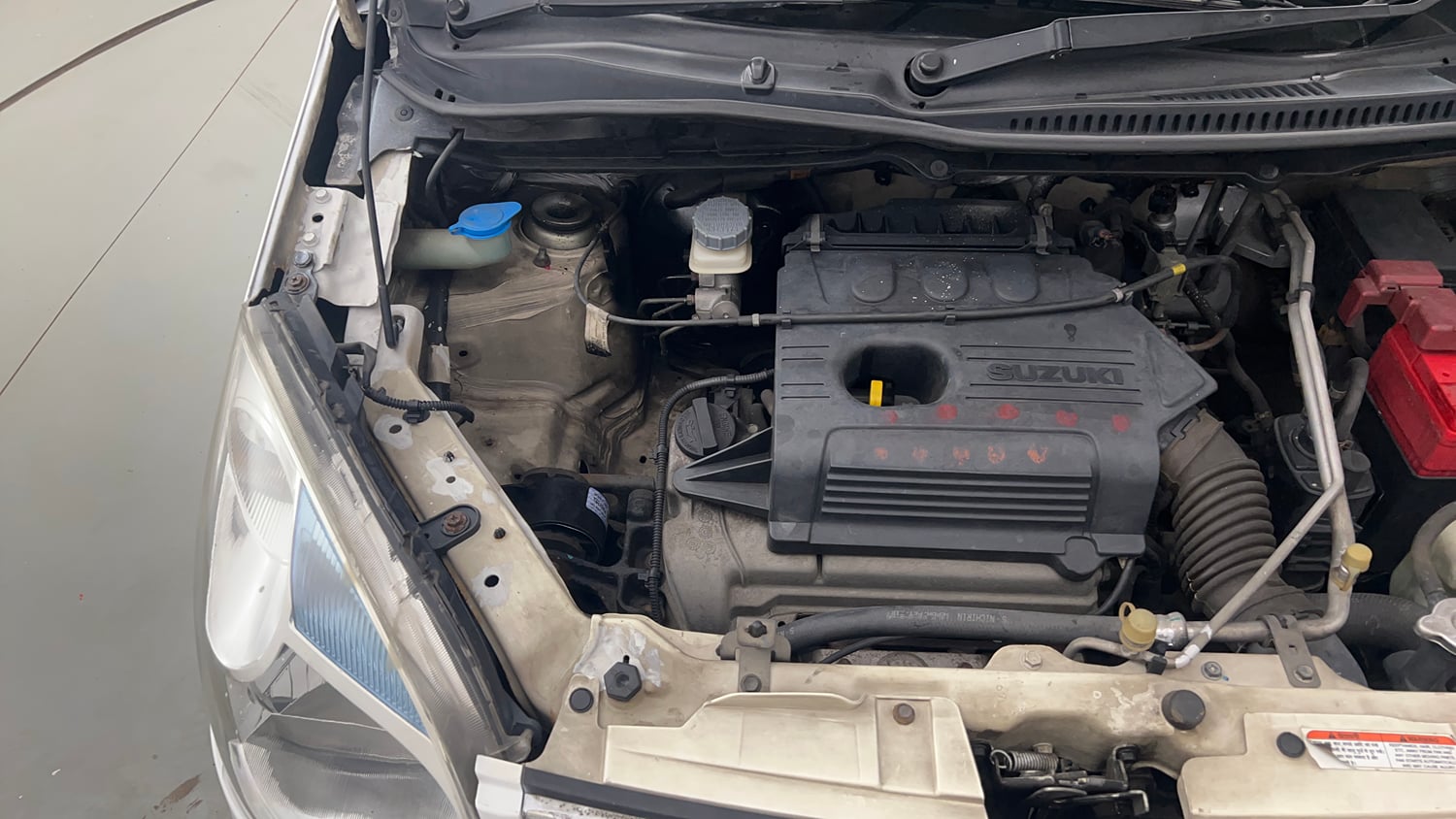 Used 2014 Maruti Suzuki Wagon R VXI Petrol Manual engine ENGINE RIGHT SIDE VIEW