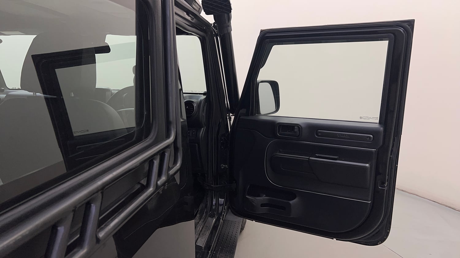Used 2021 mahindra Thar LX Hard Top Petrol MT 4WD Petrol Manual interior RIGHT FRONT DOOR OPEN VIEW