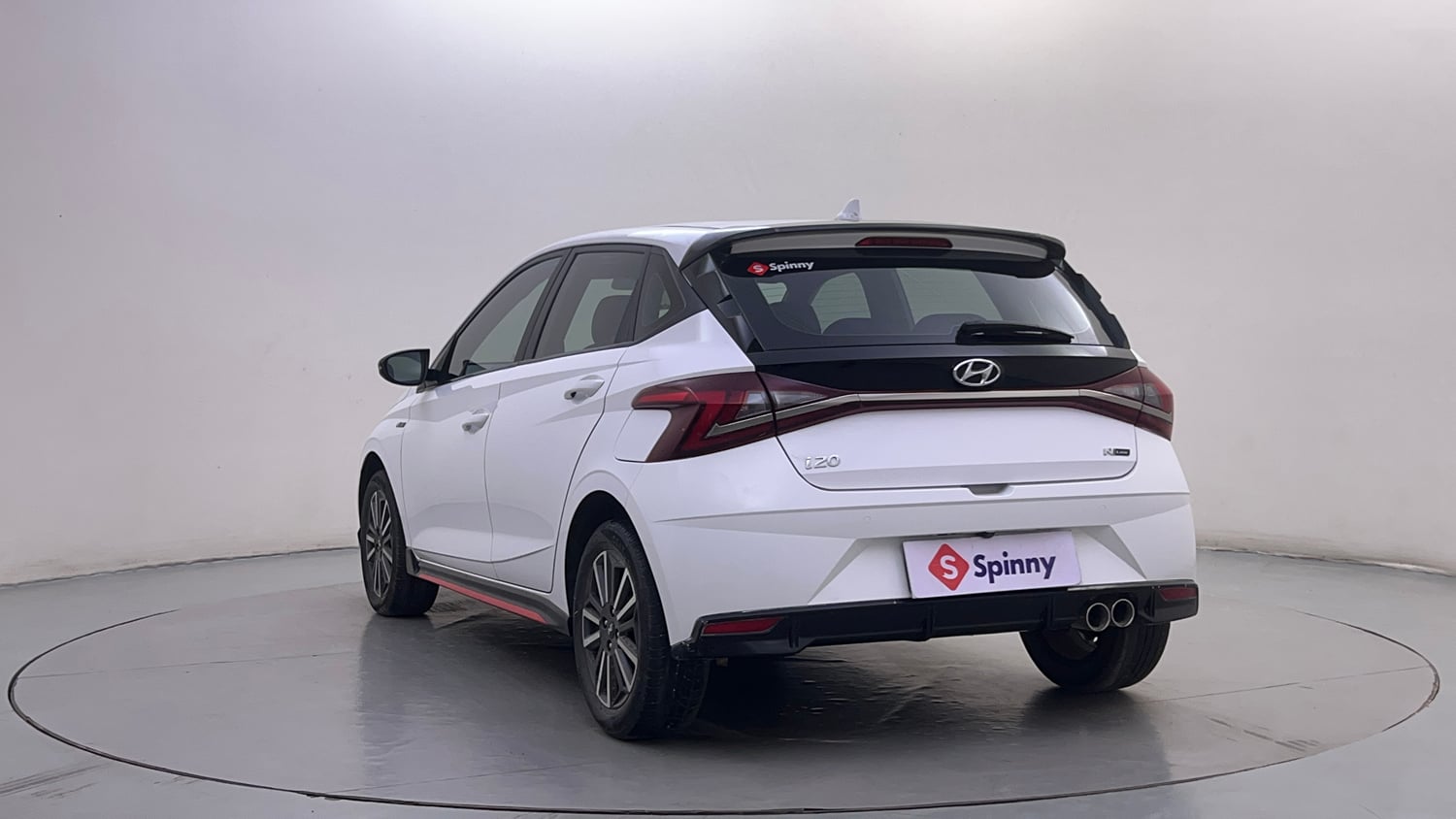 Used 2023 Hyundai i20 N Line N8 1.0 Turbo DCT Petrol Automatic exterior LEFT REAR CORNER VIEW