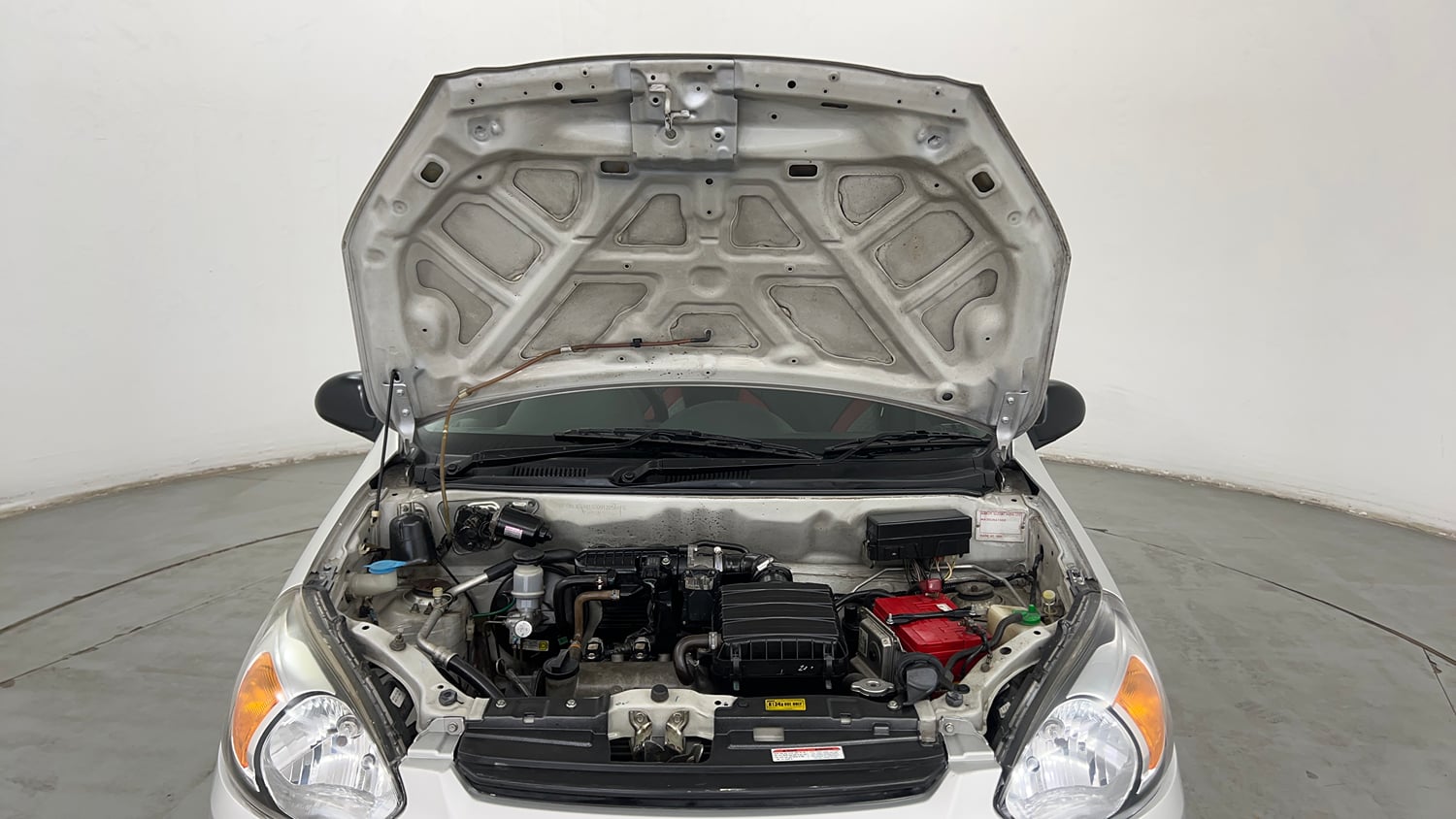 Used 2016 Maruti Suzuki Alto 800 Lxi Petrol Manual engine ENGINE & BONNET OPEN FRONT VIEW