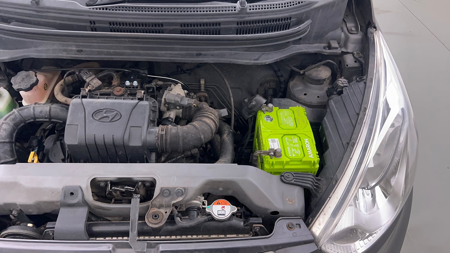 Used 2016 Hyundai Eon Magna + Petrol Manual engine ENGINE LEFT SIDE VIEW