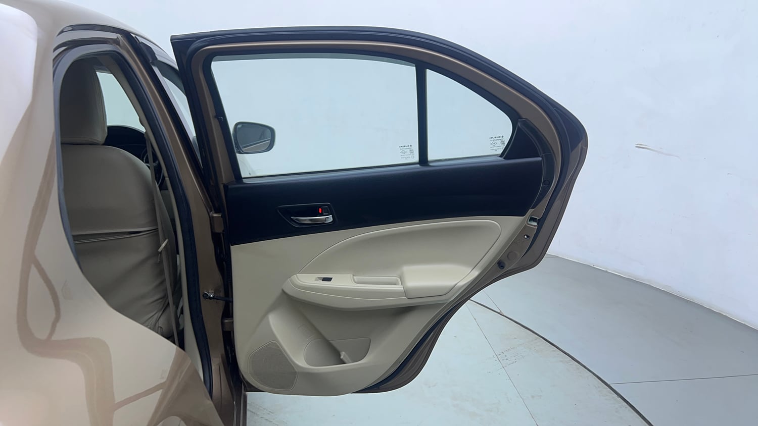 Used 2018 Maruti Suzuki Dzire VXi Petrol Manual interior RIGHT REAR DOOR OPEN VIEW