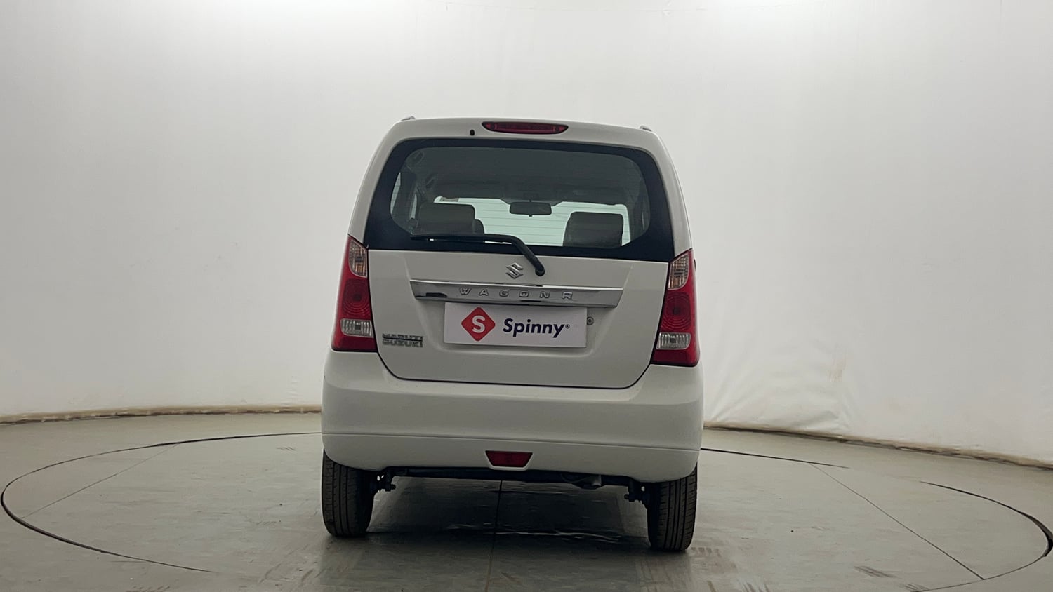 Used 2014 Maruti Suzuki Wagon R VXI Petrol Manual exterior BACK VIEW