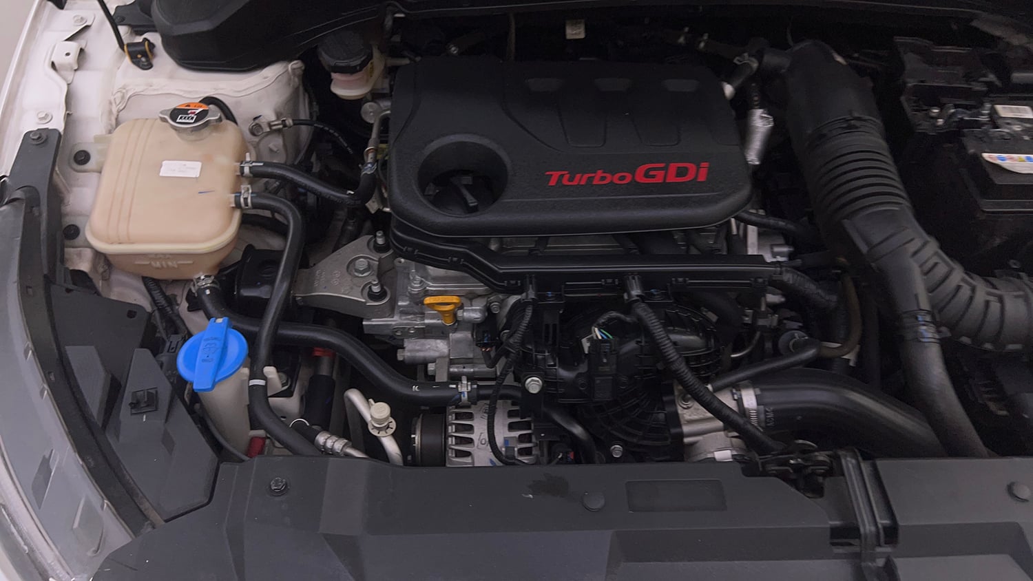 Used 2023 Hyundai i20 N Line N8 1.0 Turbo DCT Petrol Automatic engine ENGINE RIGHT SIDE VIEW