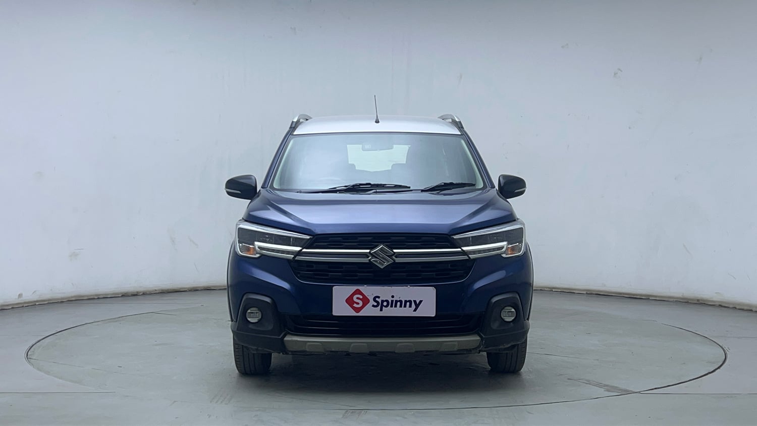Used 2021 Maruti Suzuki XL6 Alpha AT Petrol Petrol Automatic exterior FRONT VIEW