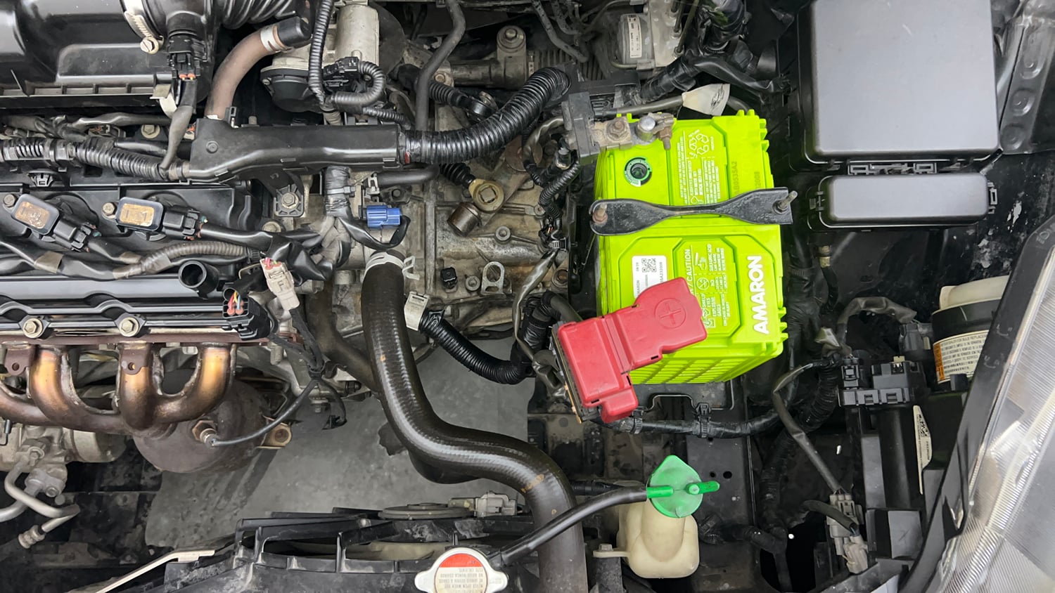 Used 2017 Maruti Suzuki Baleno Alpha 1.2 Petrol Manual engine ENGINE LEFT SIDE VIEW