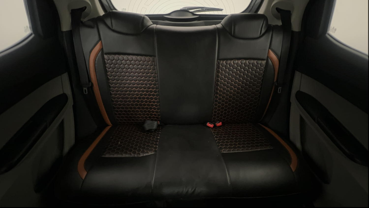 Used 2019 Tata Tiago Revotron XZ Plus Dual Tone Petrol Manual interior REAR SEAT CONDITION VIEW