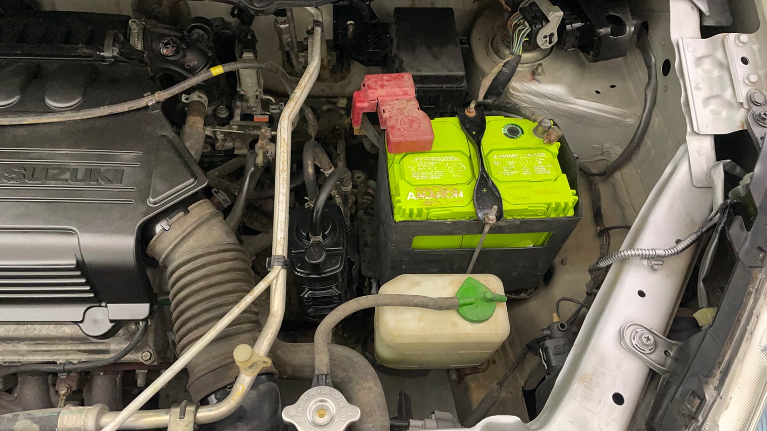 Used 2016 Maruti Suzuki Wagon R VXI Petrol Manual engine ENGINE LEFT SIDE VIEW