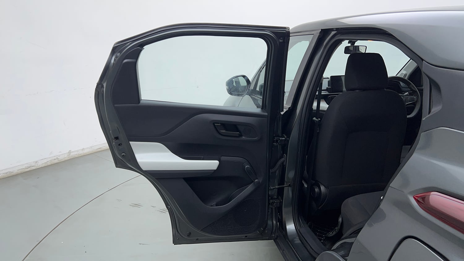 Used 2023 Tata Punch Pure MT Petrol Manual interior LEFT REAR DOOR OPEN VIEW