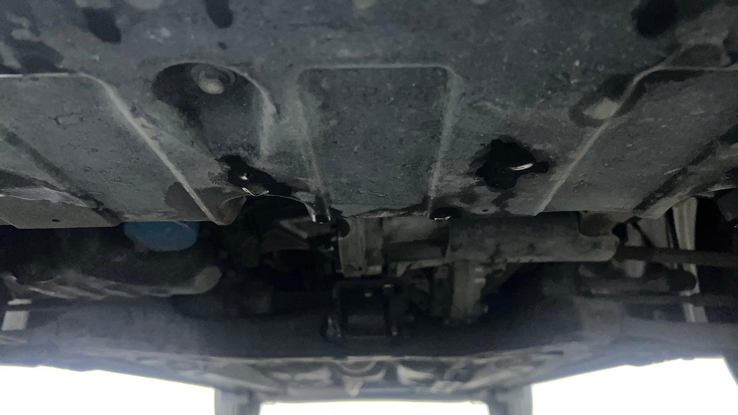 Used 2020 Hyundai Grand i10 Nios Sportz AMT 1.2 Kappa VTVT Petrol Automatic extra FRONT LEFT UNDERBODY VIEW