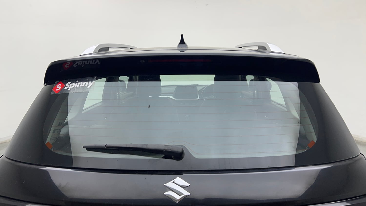 Used 2023 Maruti Suzuki Brezza ZXi AT Petrol Automatic exterior BACK WINDSHIELD VIEW