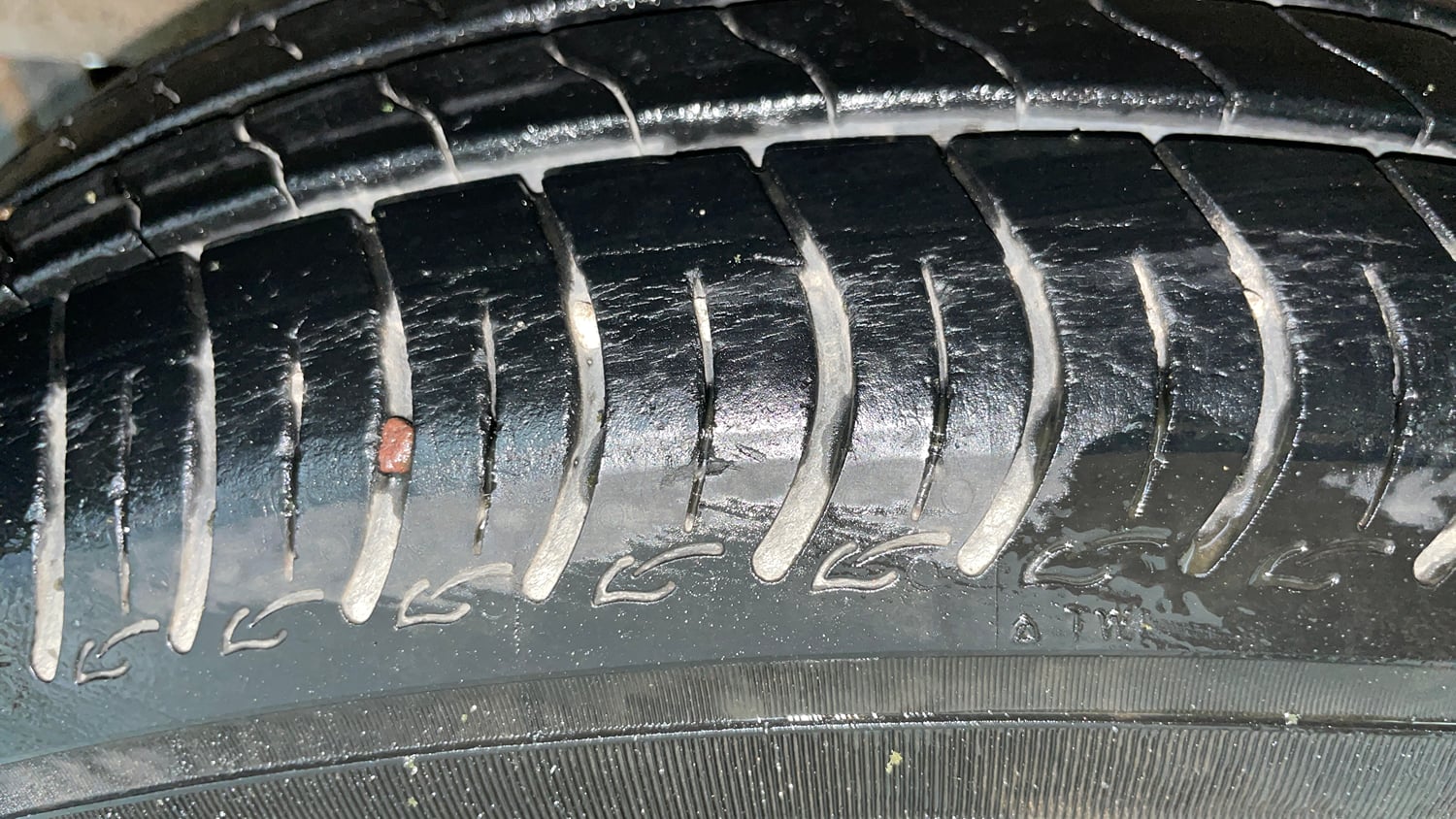 Used 2022 Maruti Suzuki Wagon R VXI 1.0 Petrol Manual tyres RIGHT REAR TYRE TREAD VIEW