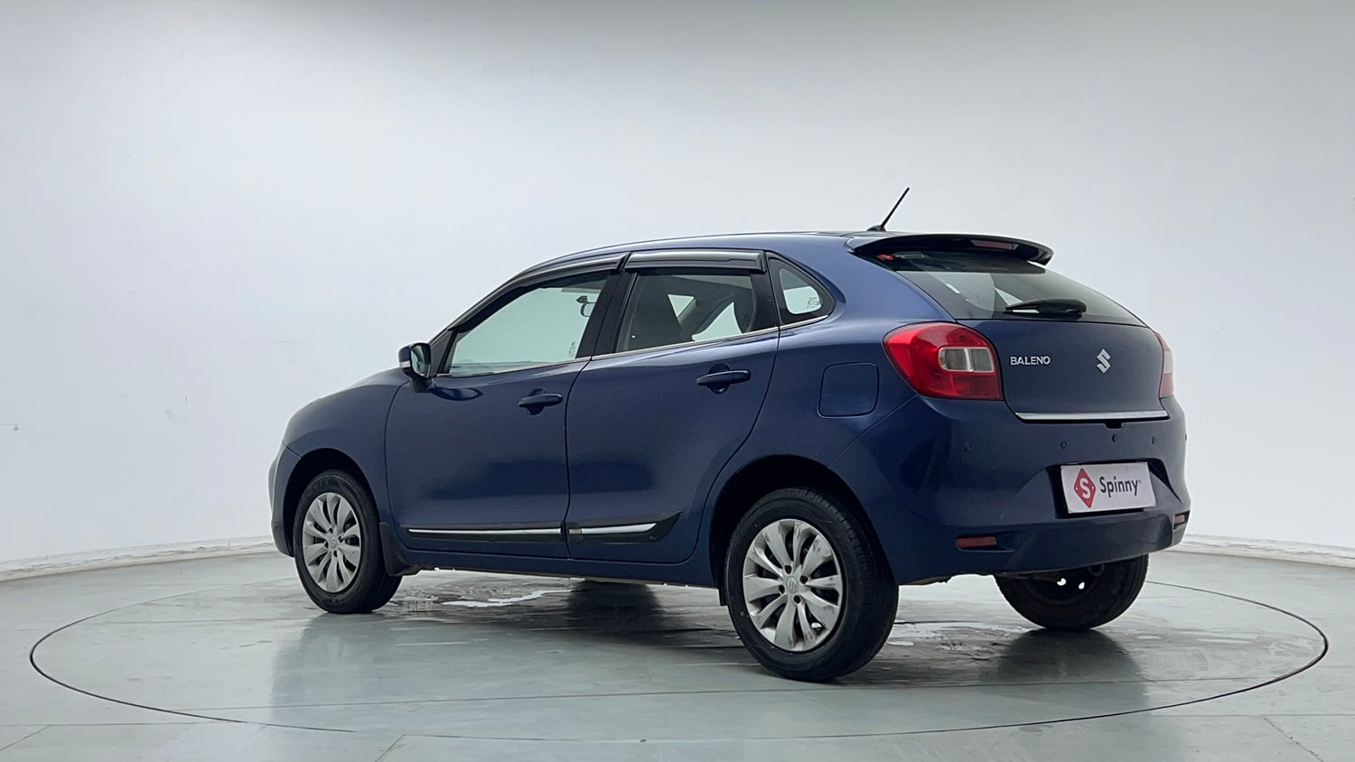 Used 2018 Maruti Suzuki Baleno Delta 1.2 Petrol Manual exterior LEFT REAR CORNER VIEW