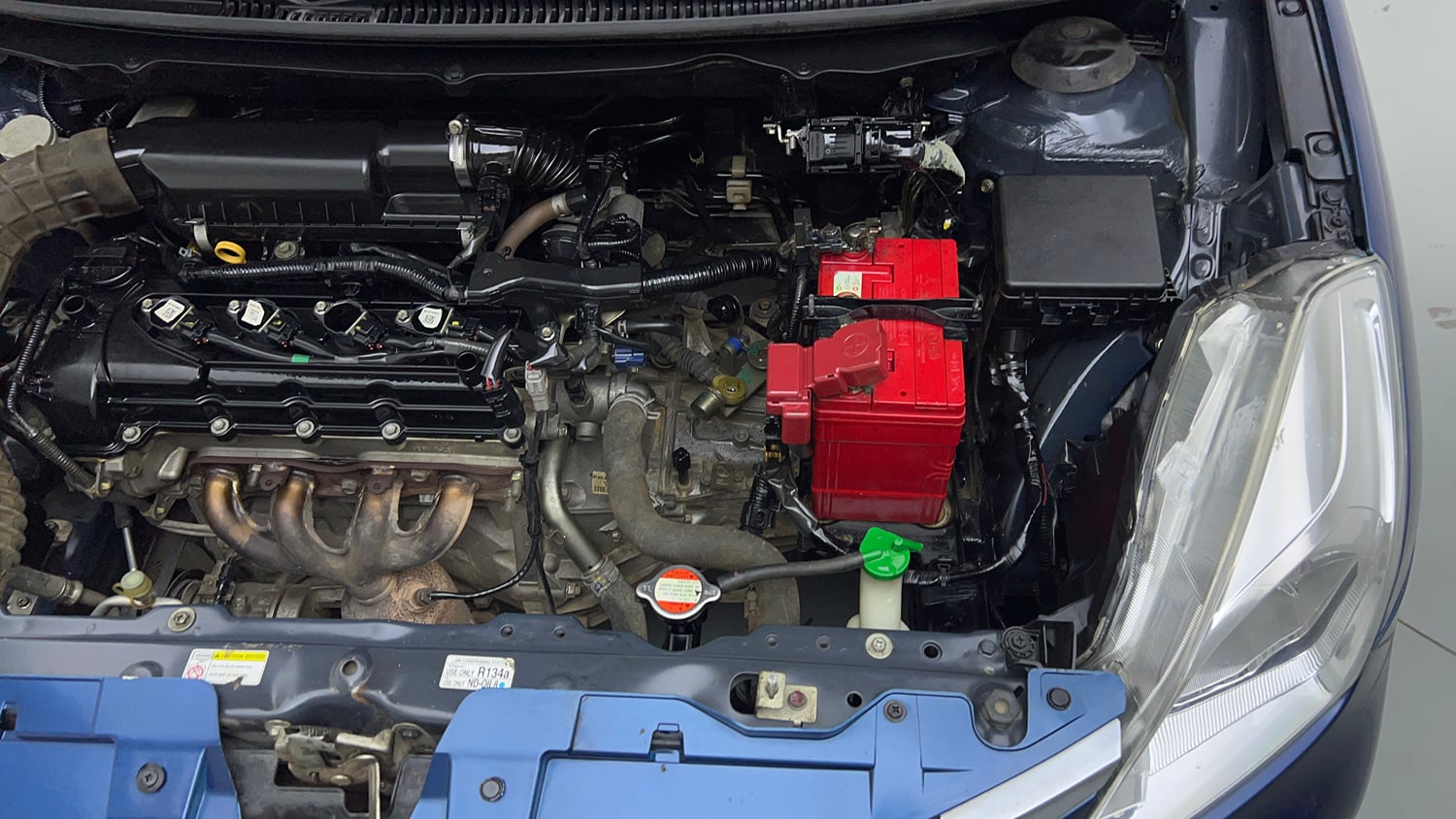 Used 2018 Maruti Suzuki Baleno Delta 1.2 Petrol Manual engine ENGINE LEFT SIDE VIEW