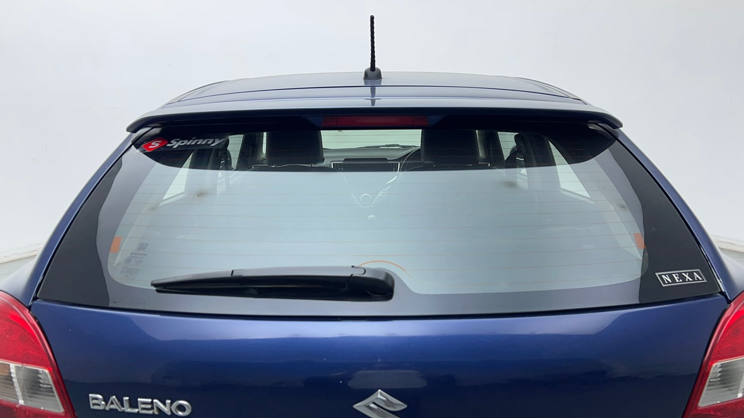 Used 2018 Maruti Suzuki Baleno Delta 1.2 Petrol Manual exterior BACK WINDSHIELD VIEW