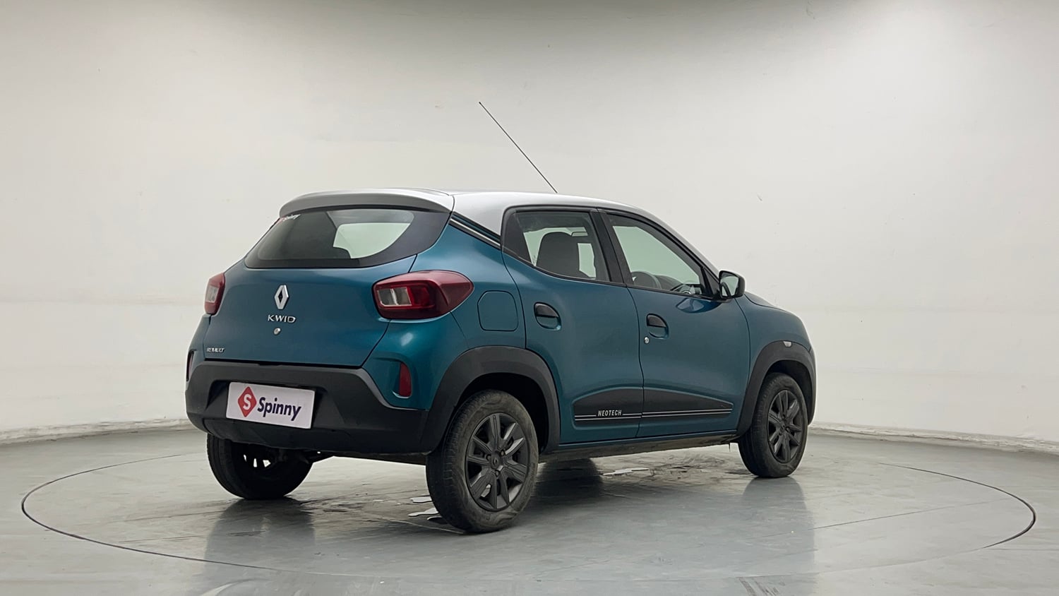 Used 2021 Renault Kwid Neotech RXL Petrol Manual exterior RIGHT REAR CORNER VIEW