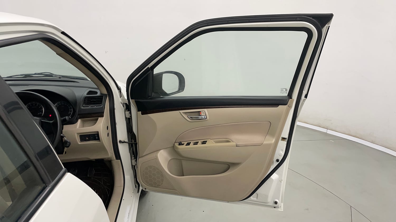 Used 2013 Maruti Suzuki Swift Dzire VXI Petrol Manual interior RIGHT FRONT DOOR OPEN VIEW
