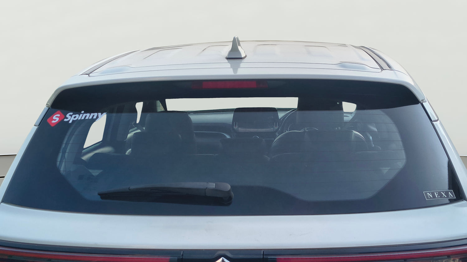 Used 2024 Maruti Suzuki Grand Vitara Zeta Smart Hybrid Petrol Manual exterior BACK WINDSHIELD VIEW
