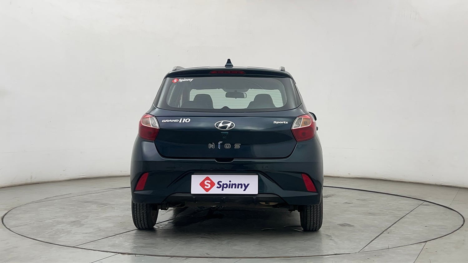 Used 2022 Hyundai Grand i10 Nios Sportz AMT 1.2 CRDi Diesel Automatic exterior BACK VIEW