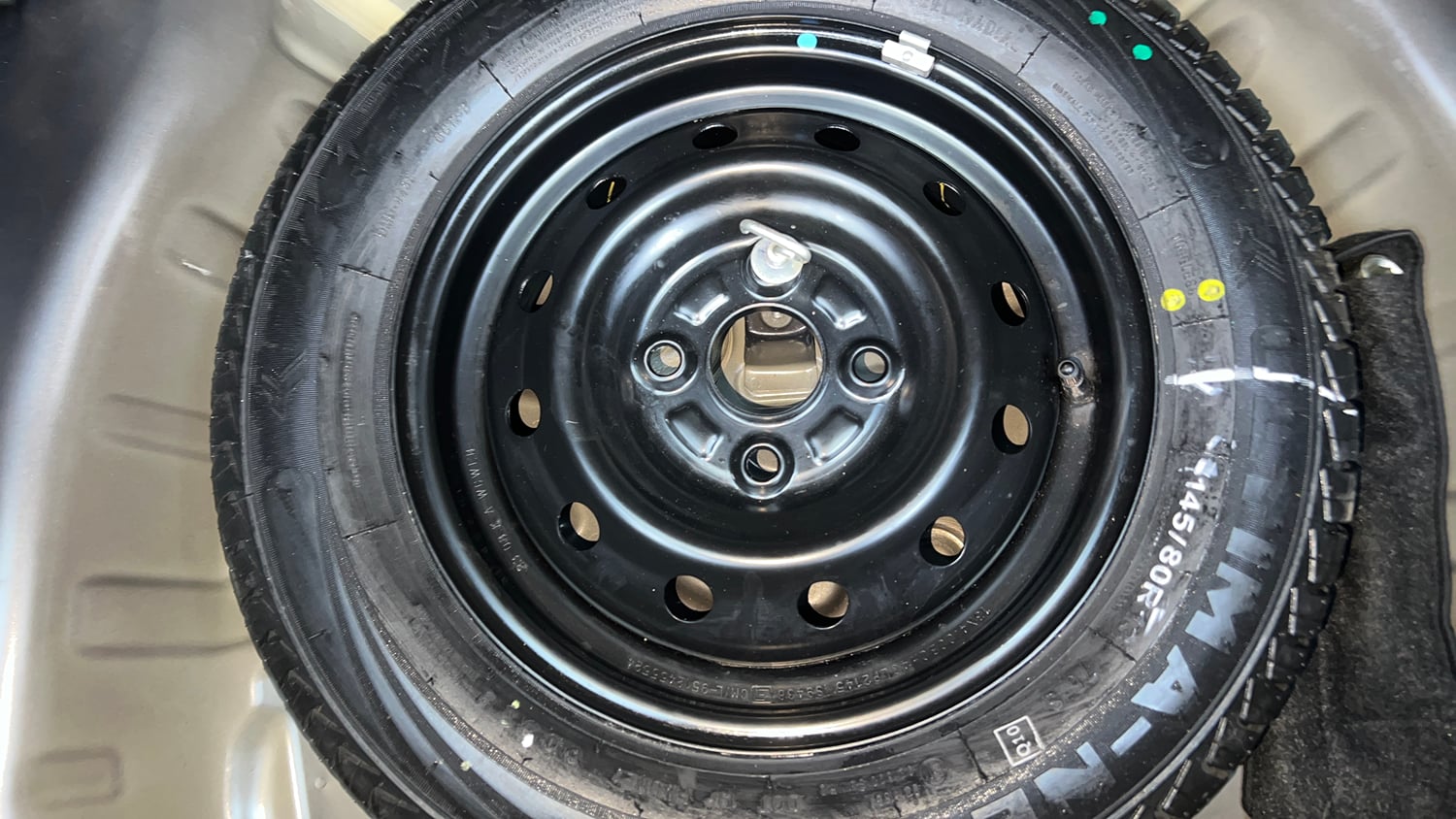 Used 2023 Maruti Suzuki Alto K10 VXi Plus AGS Petrol Automatic tyres SPARE TYRE VIEW
