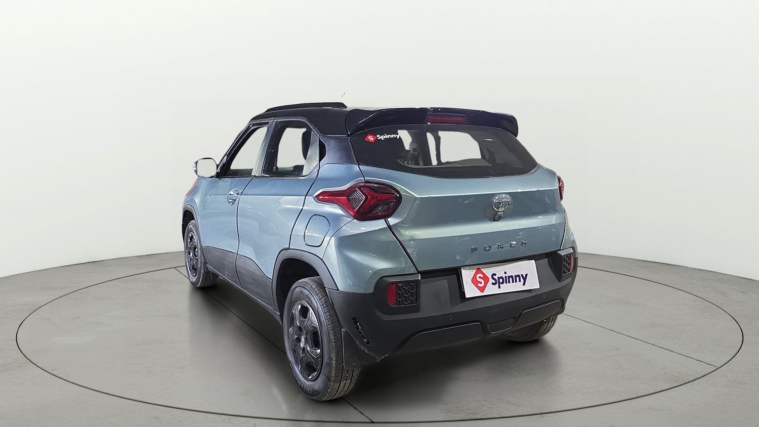 Used 2022 Tata Punch Accomplished MT Petrol Manual exterior LEFT REAR CORNER VIEW