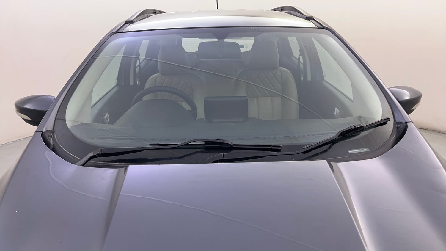 Used 2018 Ford EcoSport Trend + 1.5L Ti-VCT AT Petrol Automatic exterior FRONT WINDSHIELD VIEW