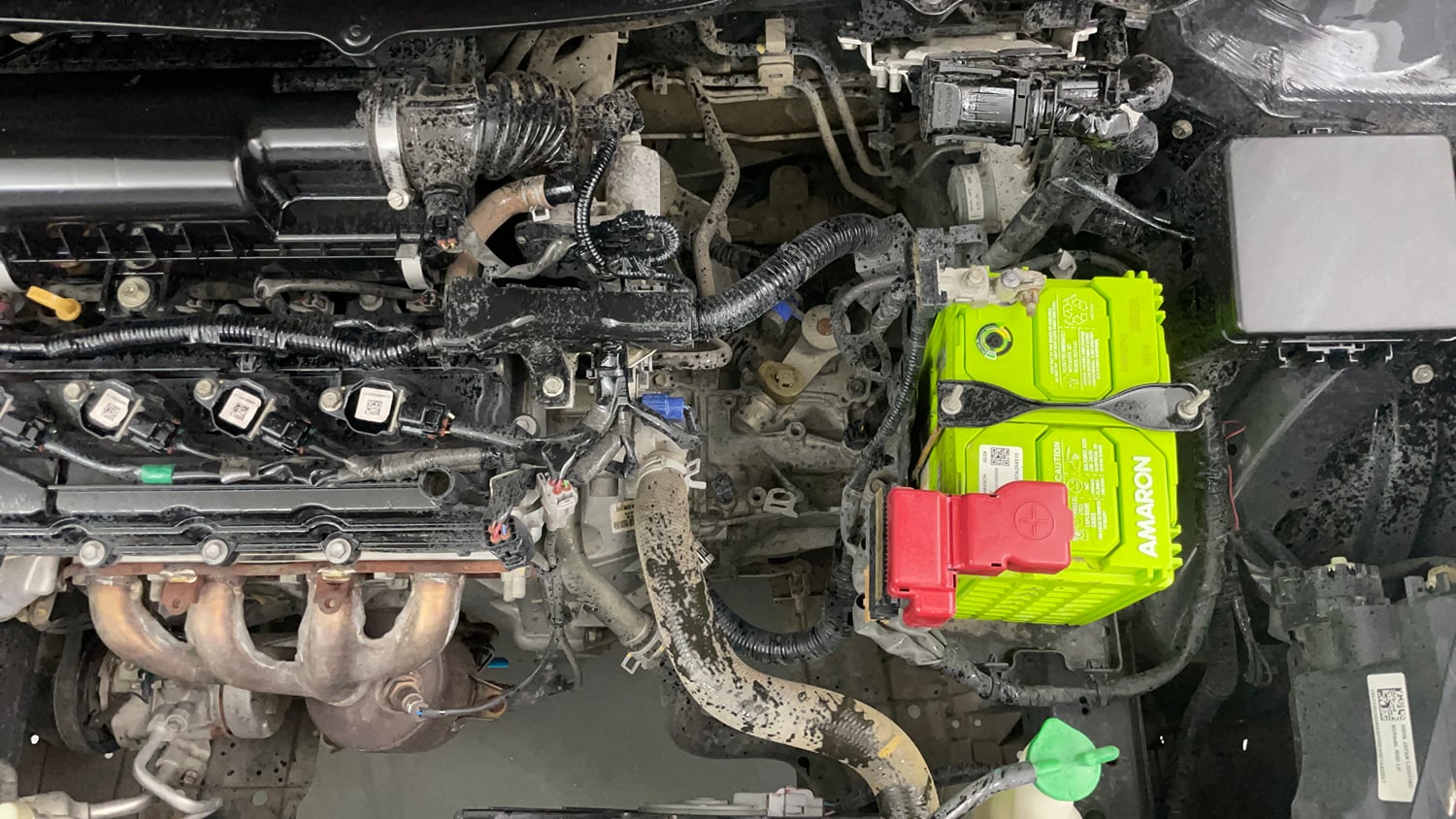 Used 2016 Maruti Suzuki Baleno Delta 1.2 Petrol Manual engine ENGINE LEFT SIDE VIEW