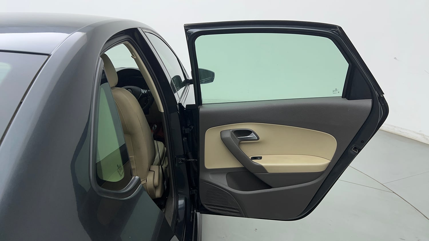 Used 2021 Volkswagen Vento Highline 1.0L TSI Automatic Petrol Automatic interior RIGHT REAR DOOR OPEN VIEW