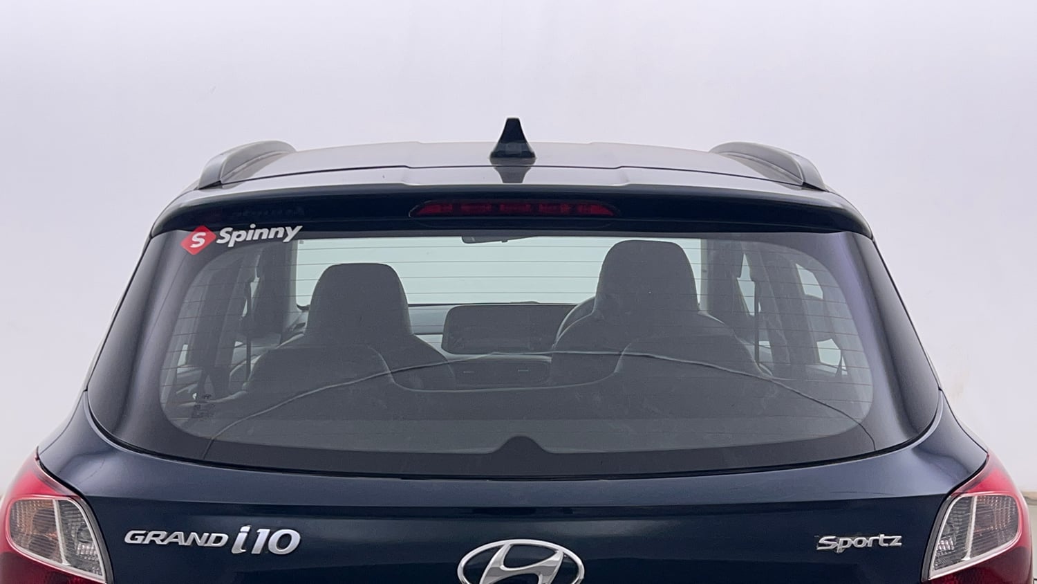 Used 2022 Hyundai Grand i10 Nios Sportz 1.2 Kappa VTVT Petrol Manual exterior BACK WINDSHIELD VIEW