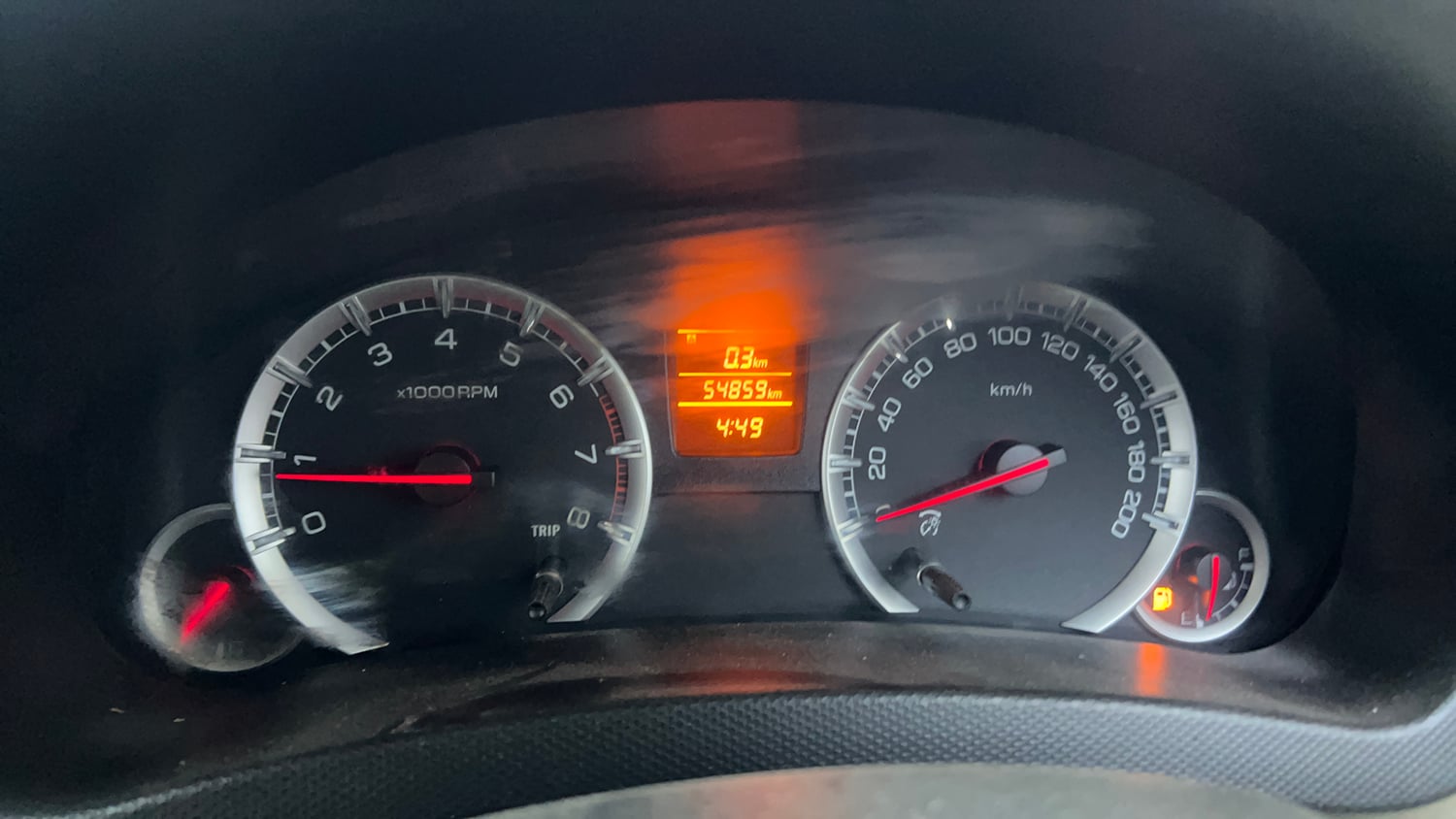 Used 2015 Maruti Suzuki Swift Dzire VXI Petrol Manual interior CLUSTERMETER VIEW