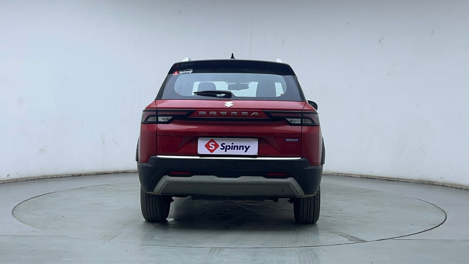 Used 2023 Maruti Suzuki Brezza Zxi Plus Dual Tone Petrol Manual exterior BACK VIEW