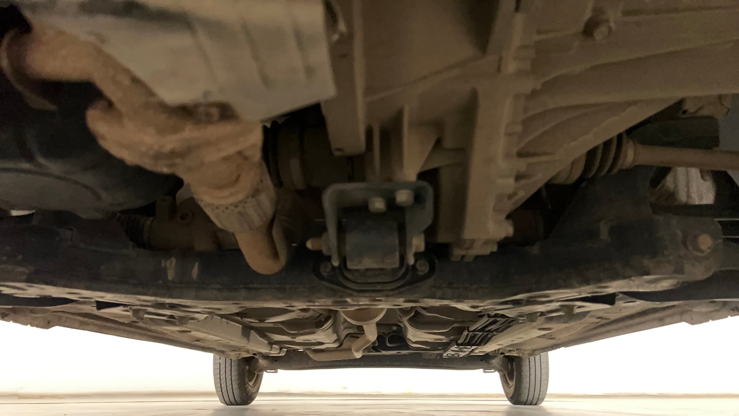 Used 2021 hyundai Santro Sportz Executive CNG Cng Manual extra FRONT LEFT UNDERBODY VIEW
