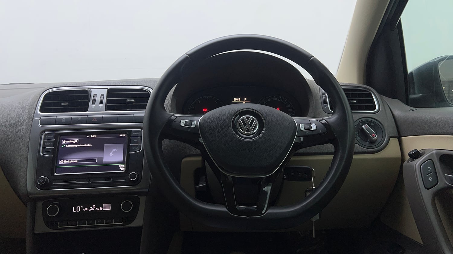 Used 2021 Volkswagen Vento Highline 1.0L TSI Automatic Petrol Automatic interior STEERING VIEW