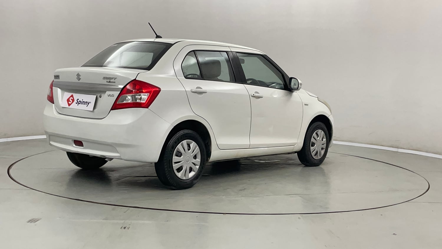 Used 2013 Maruti Suzuki Swift Dzire VXI Petrol Manual exterior RIGHT REAR CORNER VIEW
