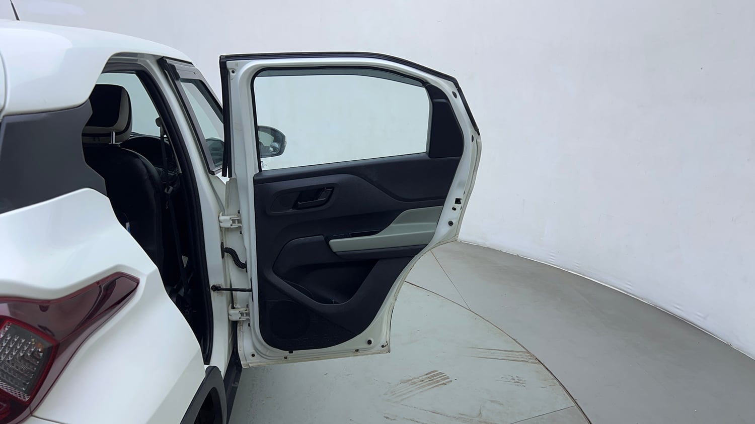 Used 2022 Tata Punch Adventure MT Petrol Manual interior RIGHT REAR DOOR OPEN VIEW