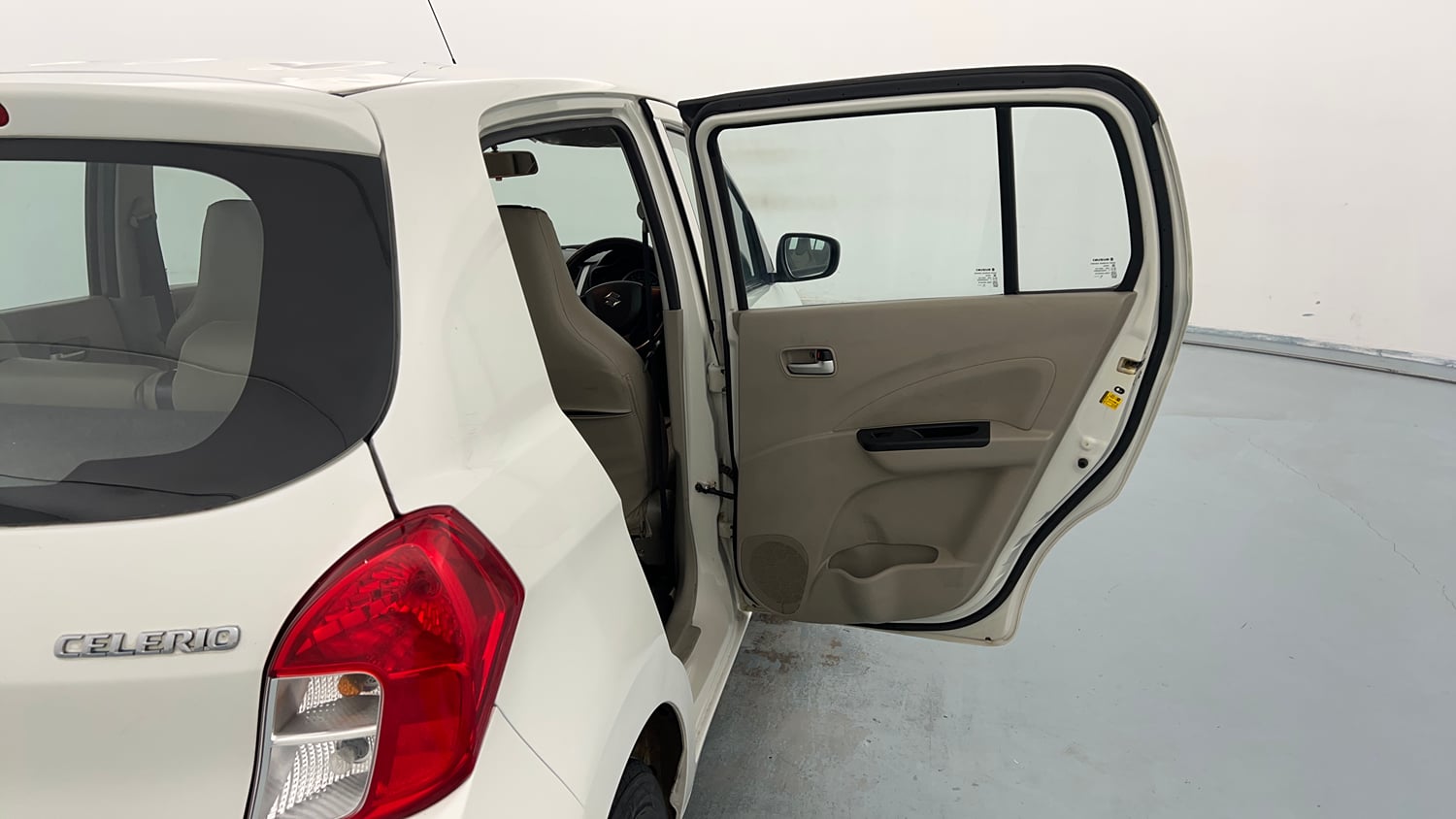 Used 2017 Maruti Suzuki Celerio VXi AMT Petrol Automatic interior RIGHT REAR DOOR OPEN VIEW