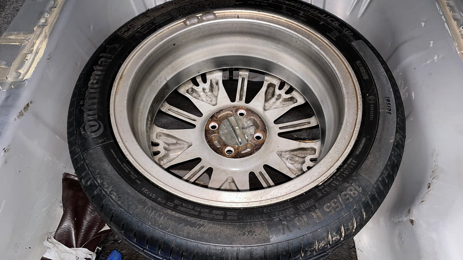 Used 2018 Honda City ZX CVT Petrol Petrol Automatic tyres SPARE TYRE VIEW