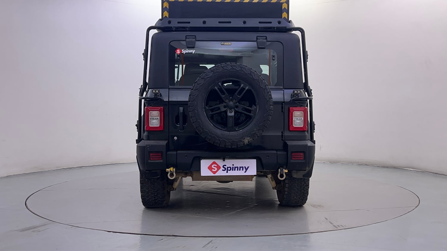 Used 2021 mahindra Thar LX Hard Top Petrol MT 4WD Petrol Manual exterior BACK VIEW