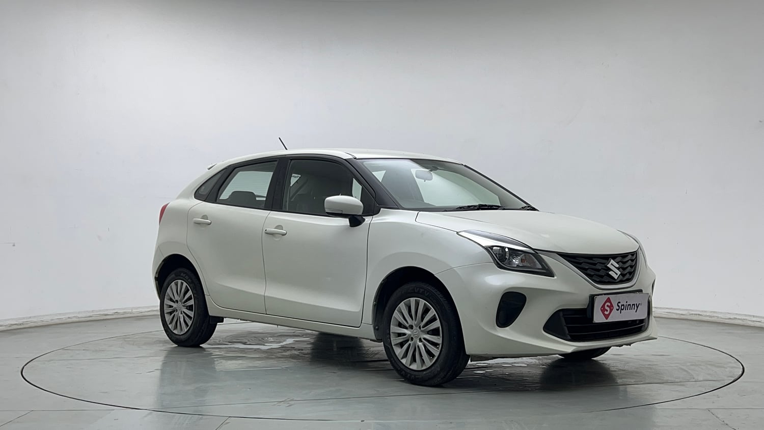 Used 2021 Maruti Suzuki Baleno Delta Petrol Manual exterior RIGHT FRONT CORNER VIEW