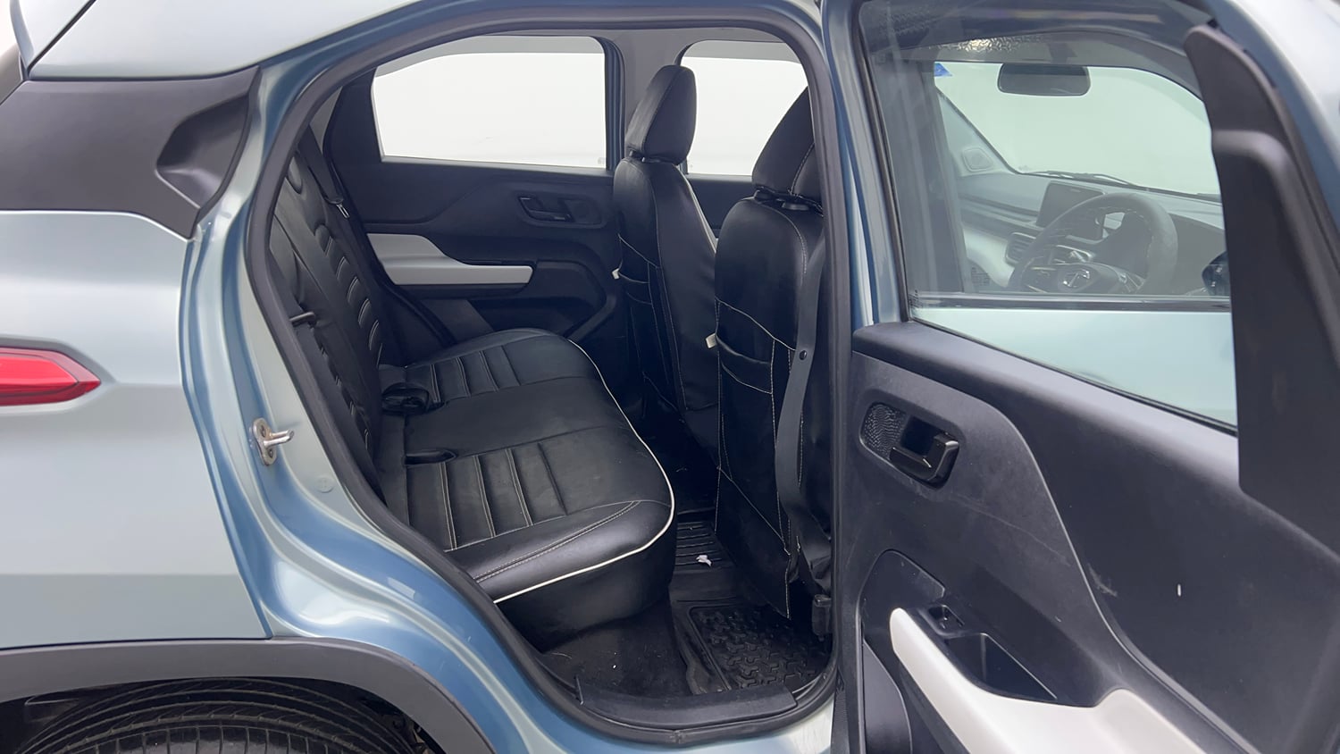 Used 2023 Tata Punch Accomplished Dazzle Pack AMT Petrol Automatic interior RIGHT SIDE REAR DOOR CABIN VIEW