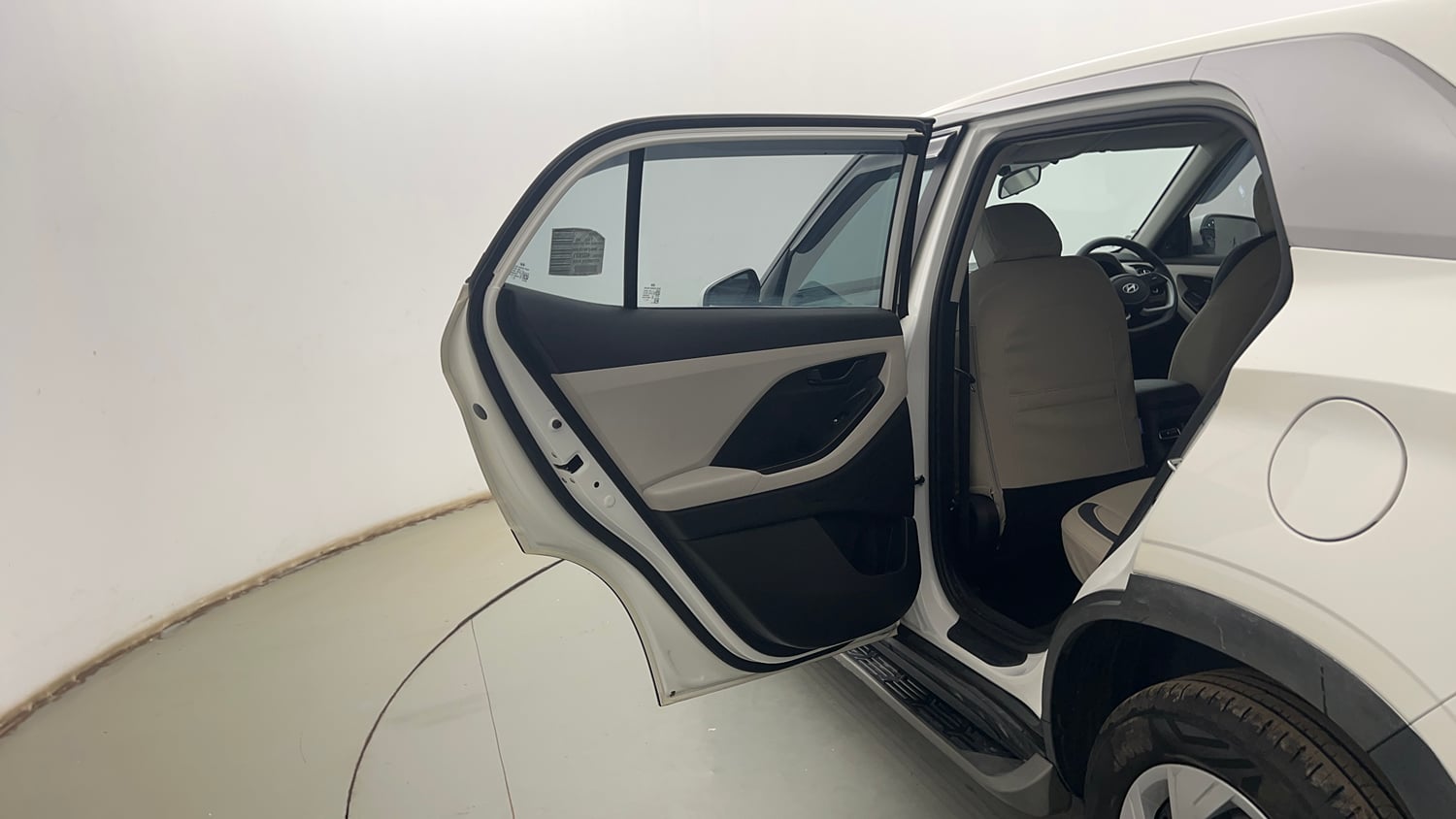 Used 2022 Hyundai Creta E 1.5 Diesel Diesel Manual interior LEFT REAR DOOR OPEN VIEW