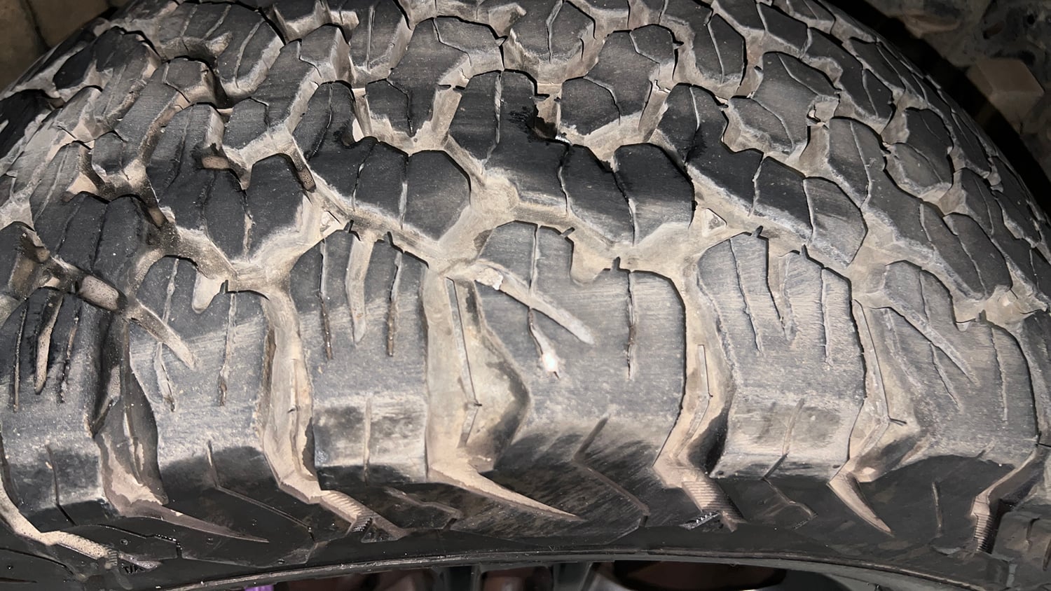 Used 2021 mahindra Thar LX Hard Top Petrol MT 4WD Petrol Manual tyres RIGHT FRONT TYRE TREAD VIEW