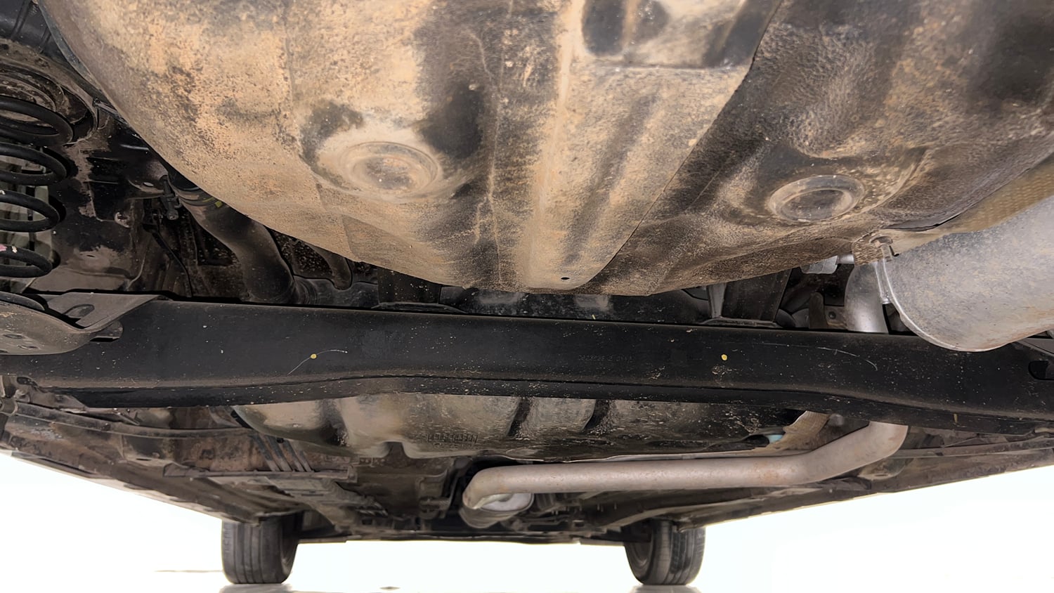 Used 2023 Hyundai i20 N Line N8 1.0 Turbo DCT Petrol Automatic extra REAR UNDERBODY VIEW (TAKEN FROM REAR)