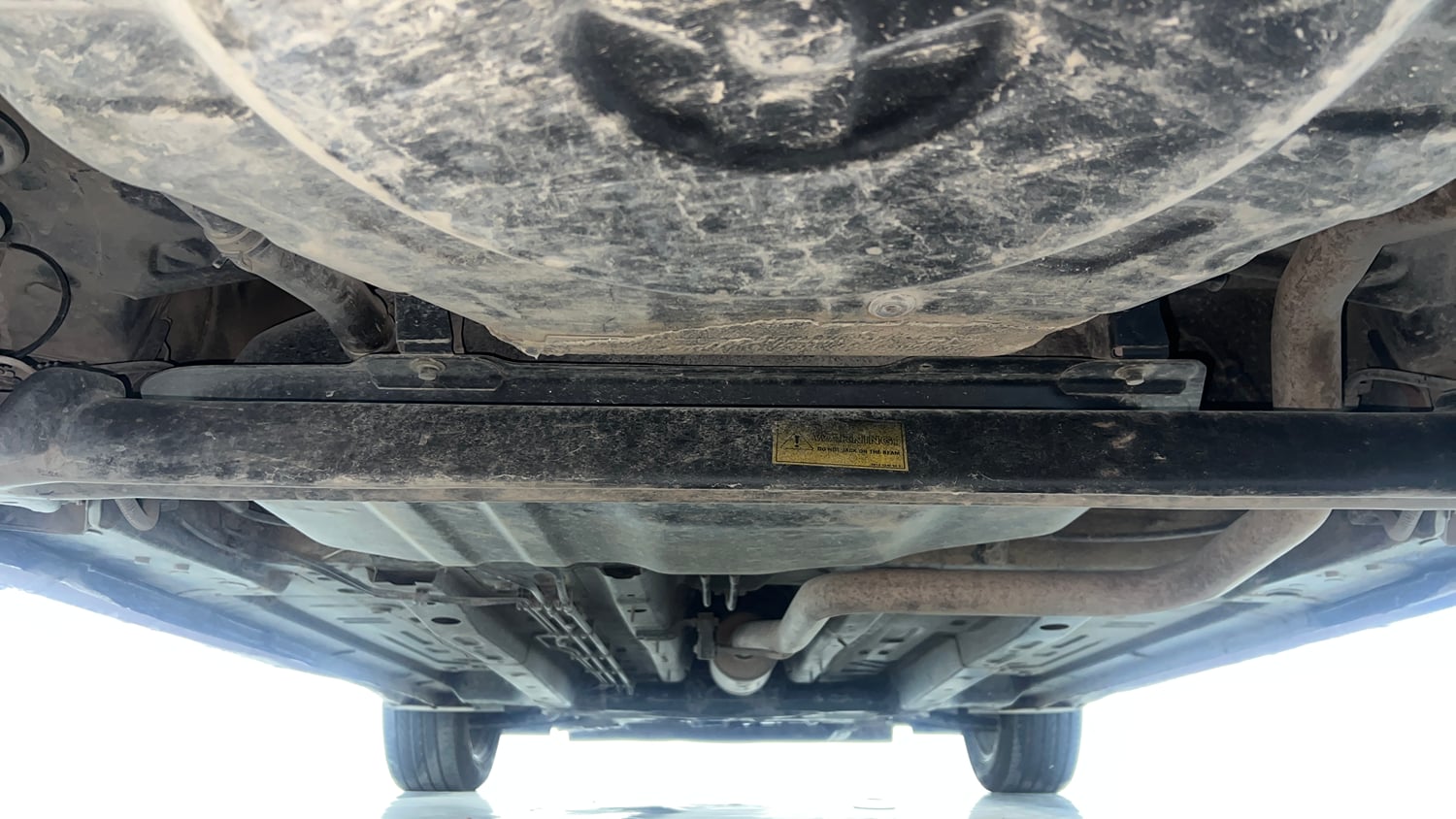 Used 2021 Tata Altroz XZ Diesel Diesel Manual extra REAR UNDERBODY VIEW (TAKEN FROM REAR)