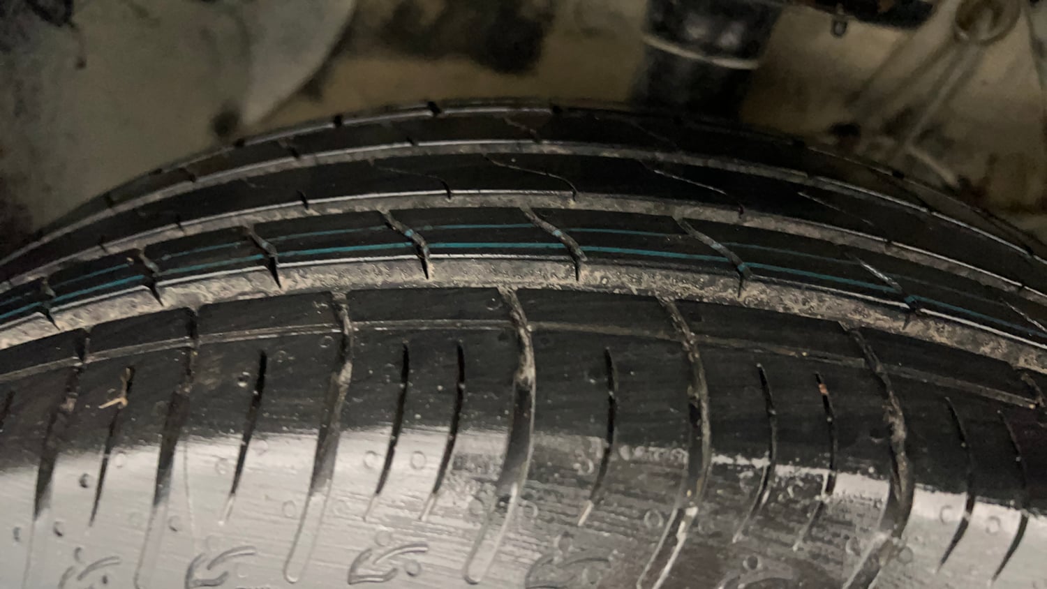 Used 2022 Toyota Urban Cruiser Premium Grade MT Petrol Manual tyres RIGHT FRONT TYRE TREAD VIEW