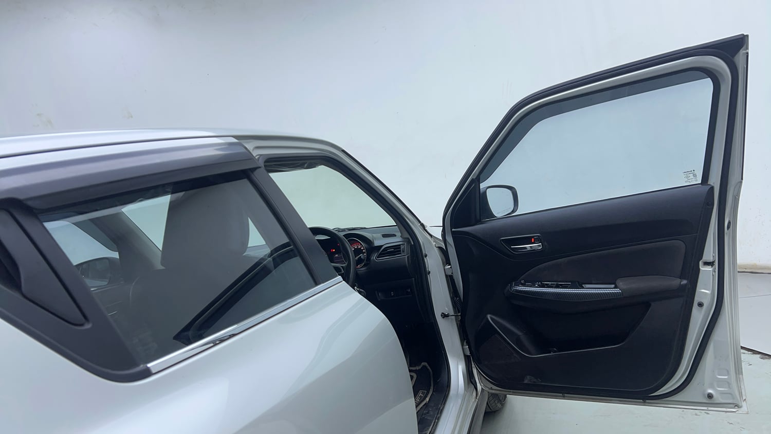 Used 2022 Maruti Suzuki Swift VXi Petrol Manual interior RIGHT FRONT DOOR OPEN VIEW