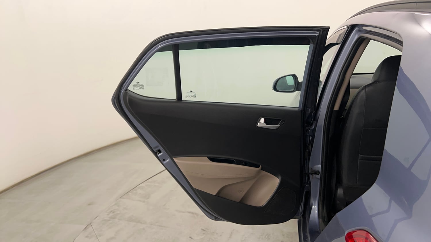 Used 2016 Hyundai Grand i10 Asta 1.2 Kappa VTVT (O) Petrol Manual interior LEFT REAR DOOR OPEN VIEW