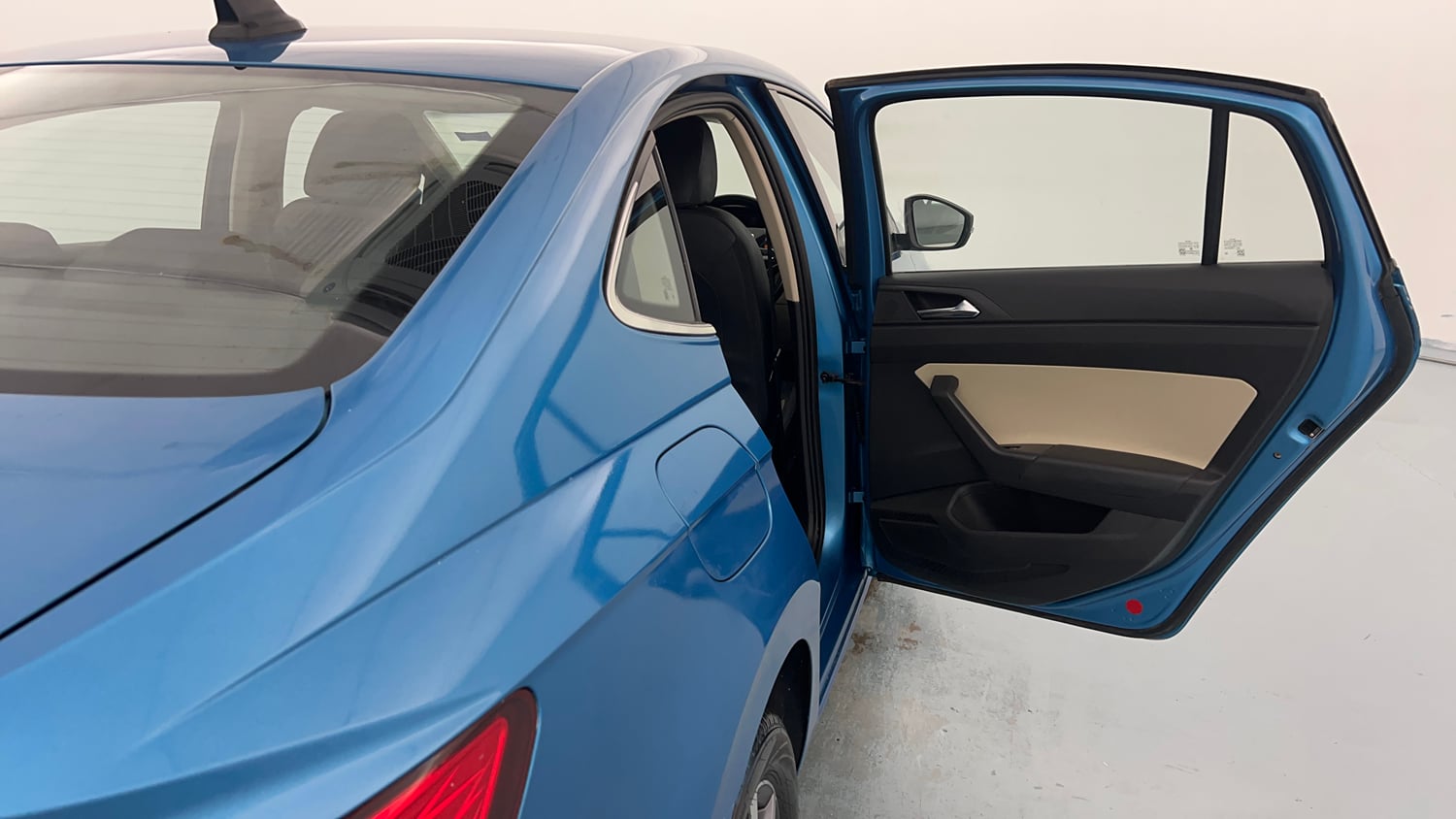 Used 2023 Skoda Slavia Style 1.0L TSI MT Petrol Manual interior RIGHT REAR DOOR OPEN VIEW